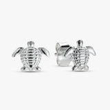 Revere sterling silver turtle stud earrings (British brand)