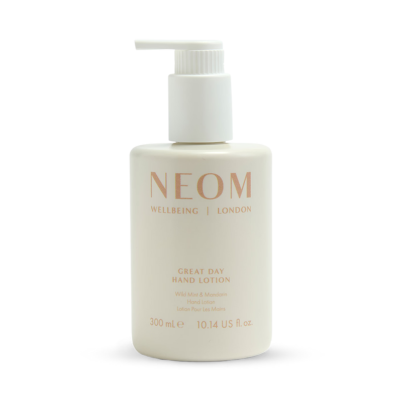 NEOM Great Day Hand Lotion 300ml, imported from the UK