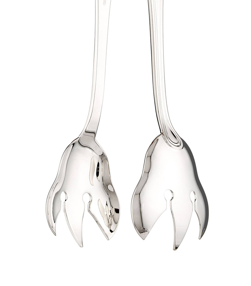 Greggio silver plated Georgian ice tongs, UK version