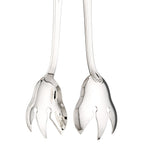 Greggio silver plated Georgian ice tongs, UK version