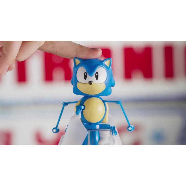 Flying Heroes Hover 'n Spin Sonic flying toy, UK version