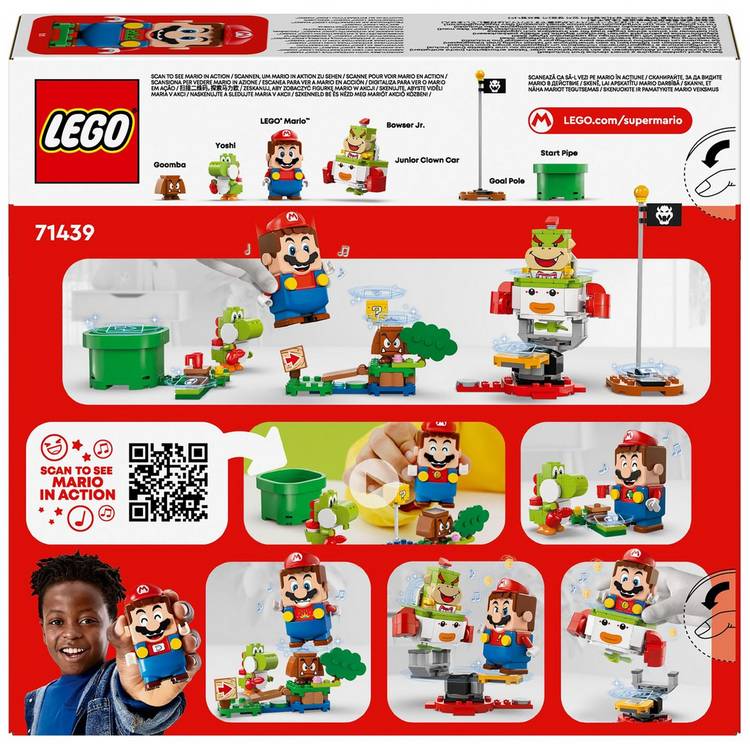 LEGO Super Mario Adventures building set 218 pieces, imported from the UK