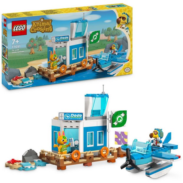 LEGO Animal Crossing Dodo Airlines Airport playset, UK version