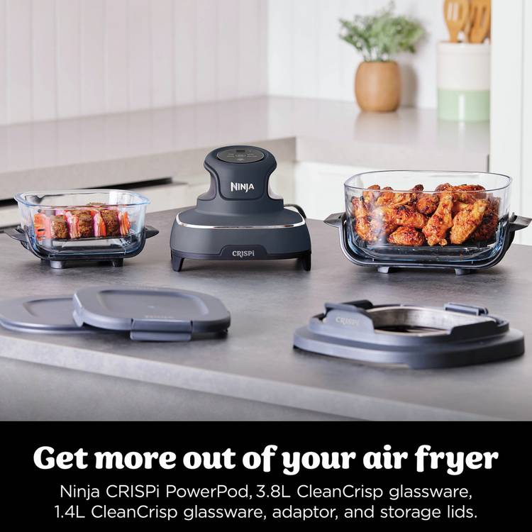 Ninja CRISPi 4-in-1 portable air fryer 4.5L blue - British product