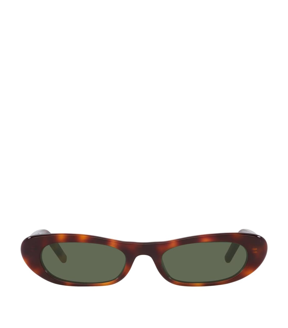 YSL oval sunglasses, designer eyewear imported from the UK