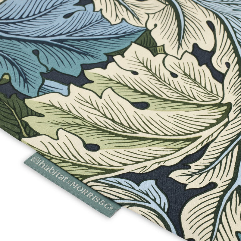 Habitat x Morris & Co. Acanthus Blue Bedding Set - King size