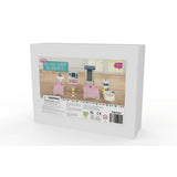 Jupiter Workshops dollhouse furniture set kitchen and living 20 pieces, UK version