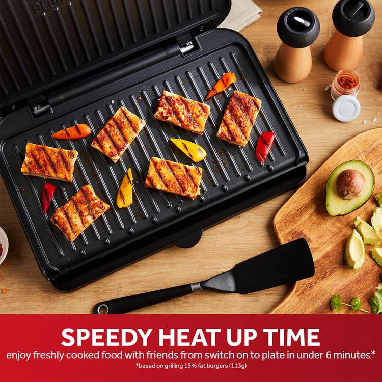George Foreman Large Health Fit Grill 25820 - British product