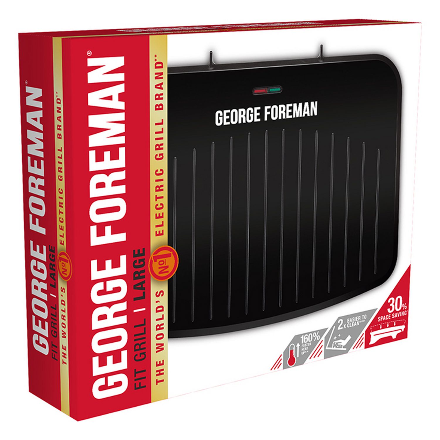 George Foreman Large Health Fit Grill 25820 - British product