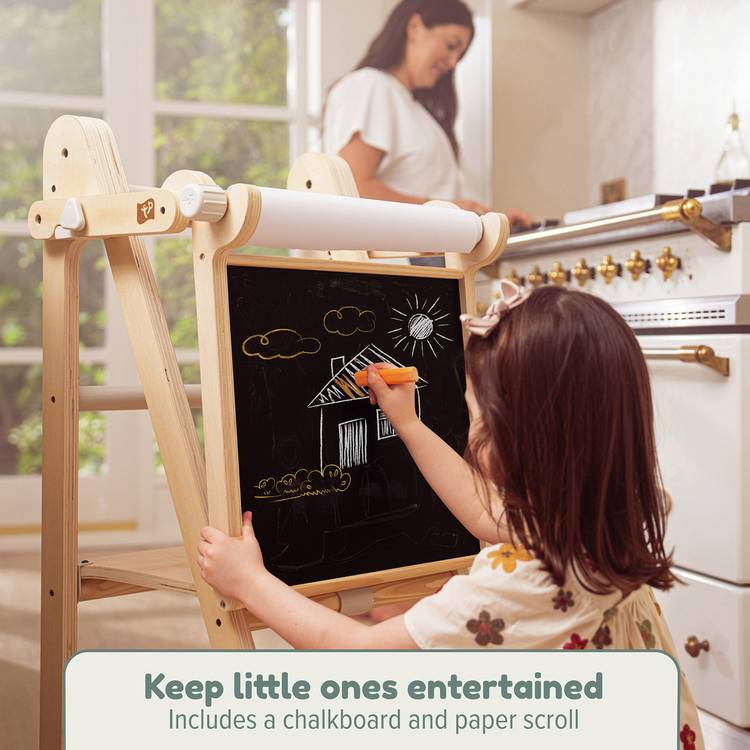 TP Active Tots wooden folding helper tower, imported from the UK
