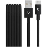 Beats 1.5m woven USB-C cable in Bolt Black, imported from the UK