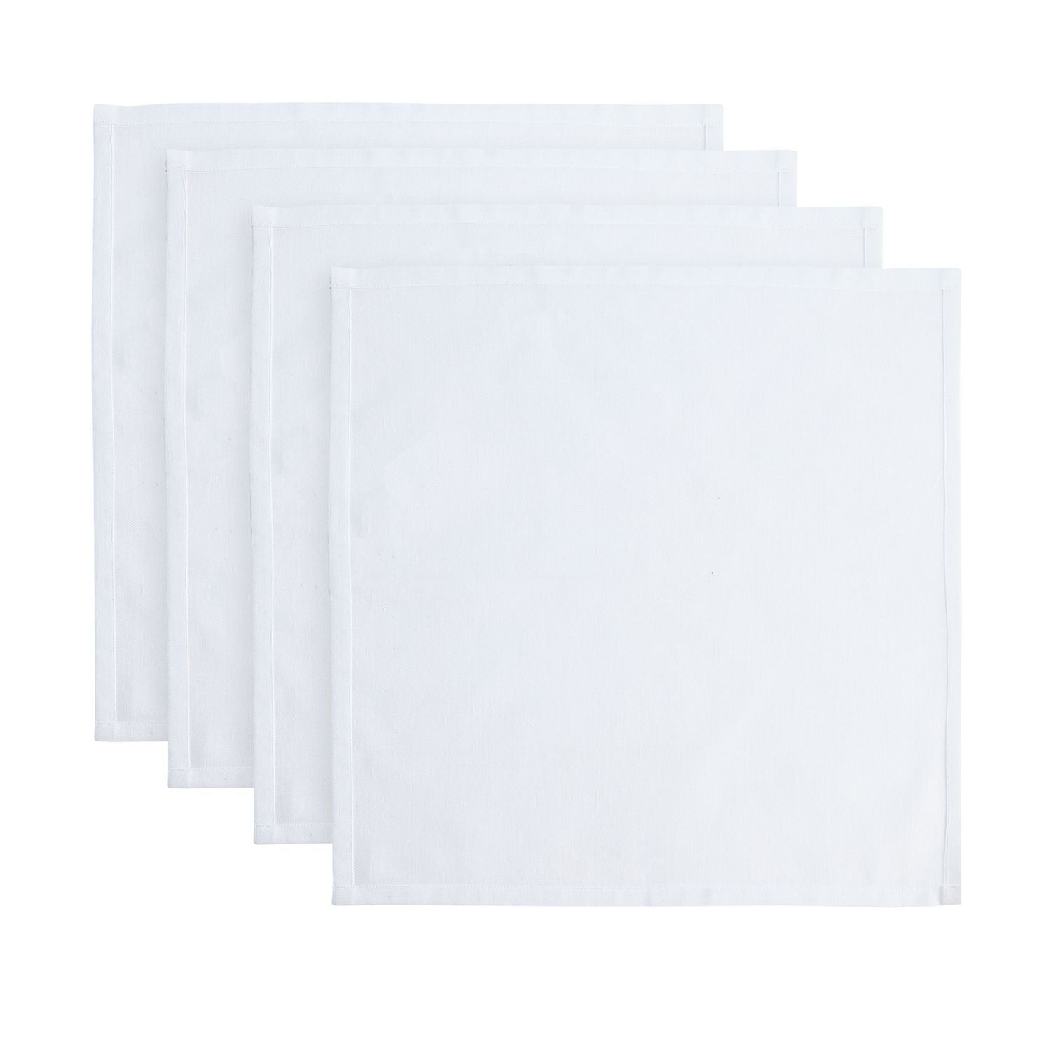 Habitat white cotton napkins pack of 4 (British brand)