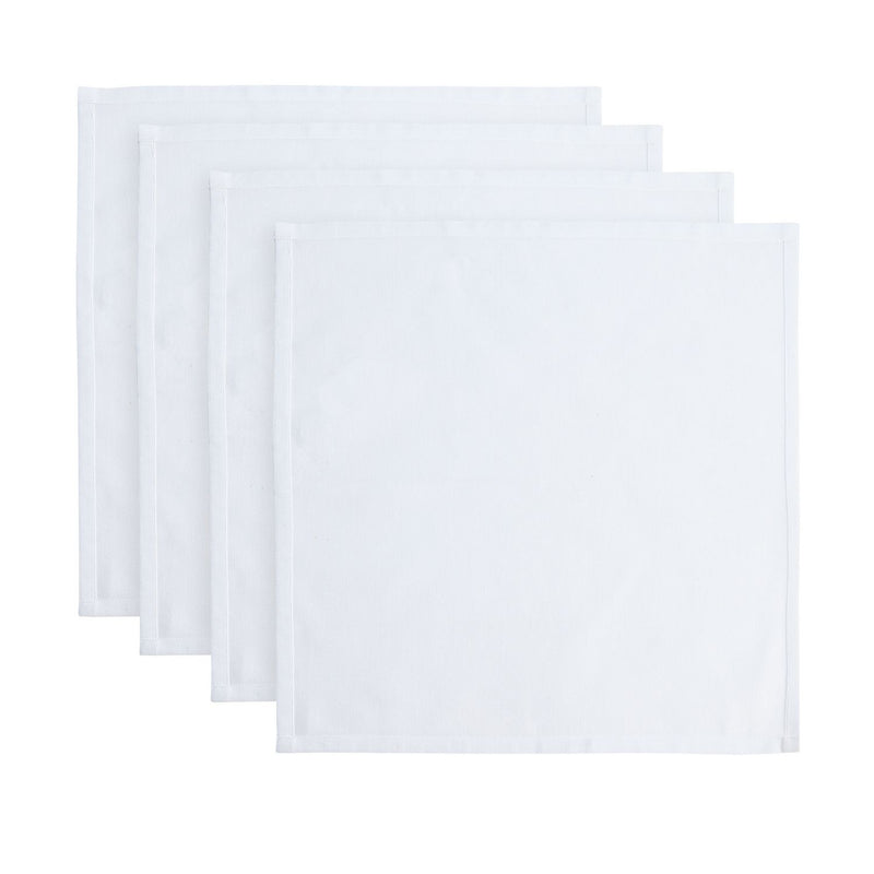 Habitat white cotton napkins pack of 4 (British brand)
