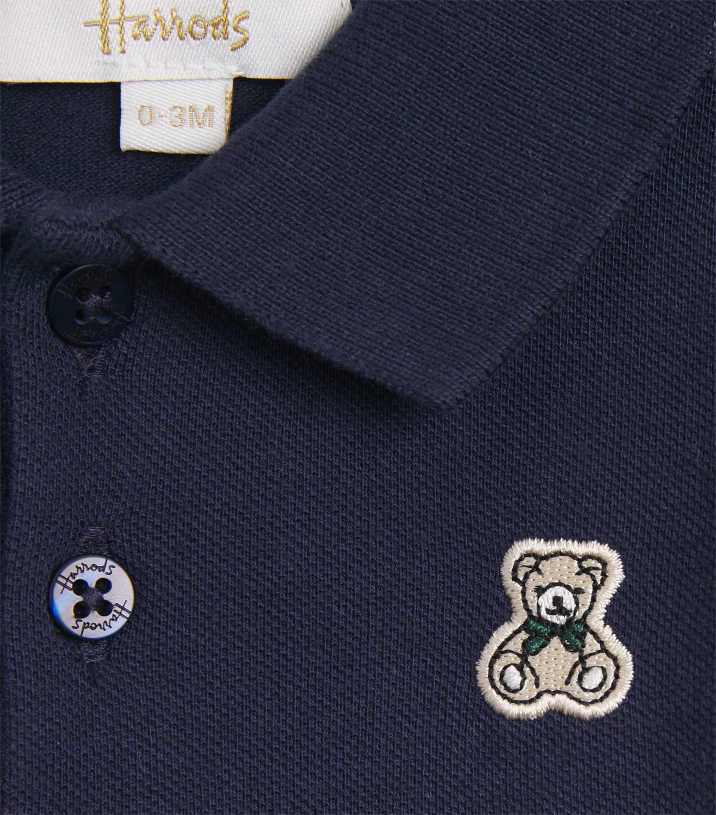Harrods cotton polo shirt 0-18 months, UK version