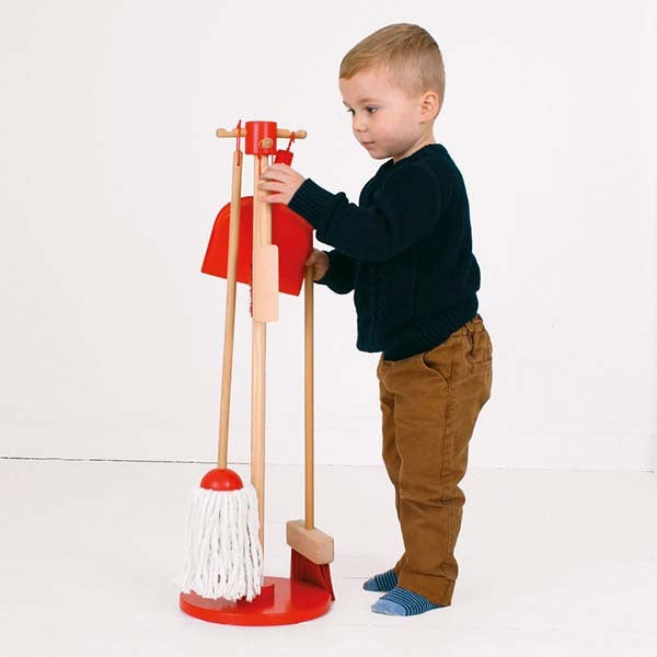 Bigjigs Toys Cleaning Stand Set Toy GOODS Superdrug   