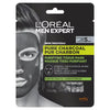 L'Oréal Men Expert Charcoal Sheet Mask 1 Pack, UK version