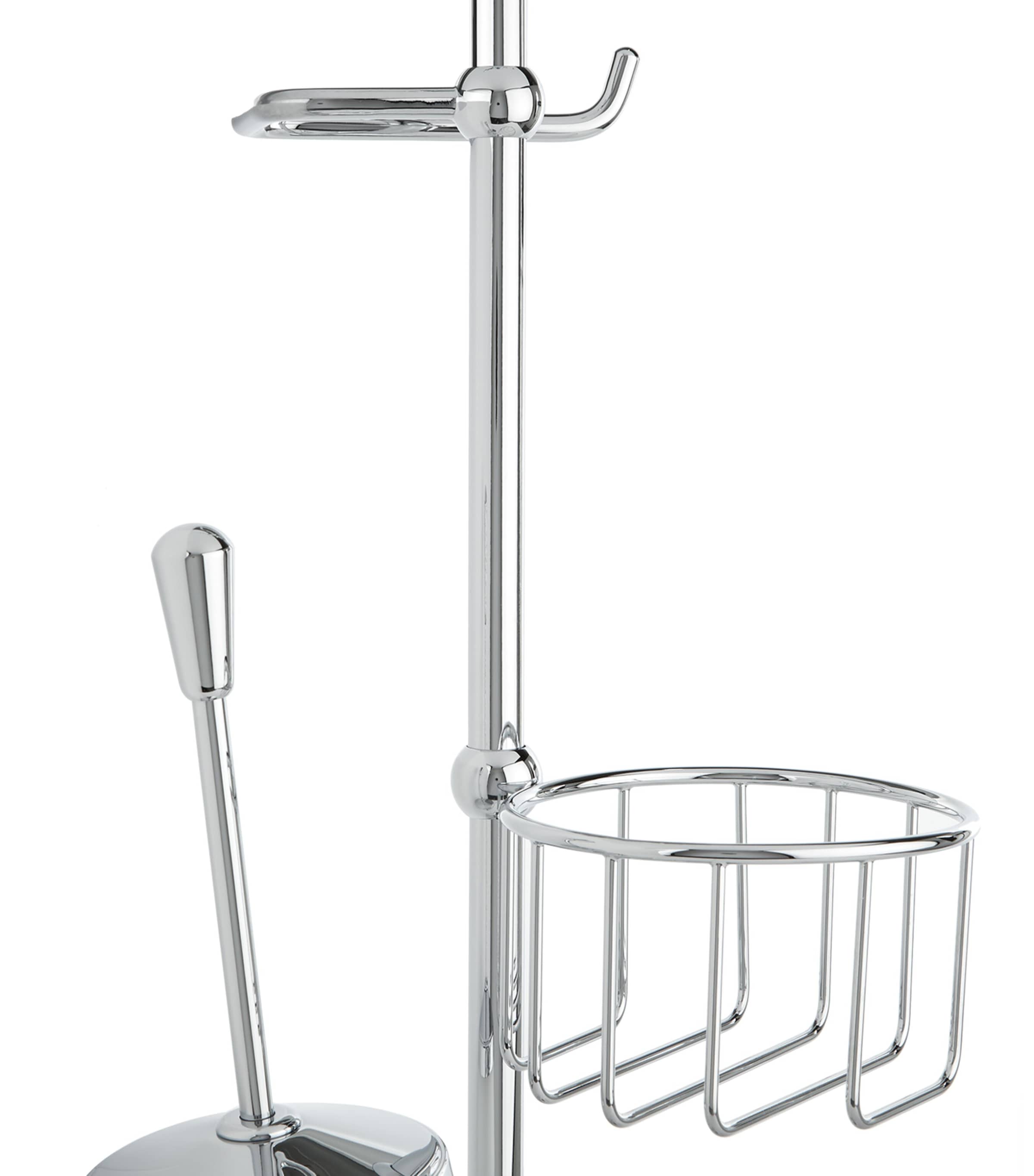 Zodiac cylinder toilet brush holder (British brand)