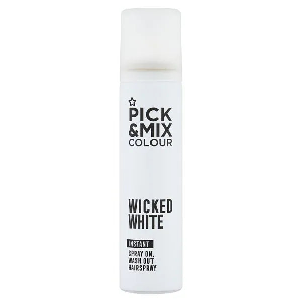 Superdrug Pick & Mix Hairspray White 75ml (British brand)
