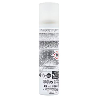 Superdrug Superdrug Pick & Mix Colour Hårspray Hvit 75ml - Kjøp online hos McGrocer
