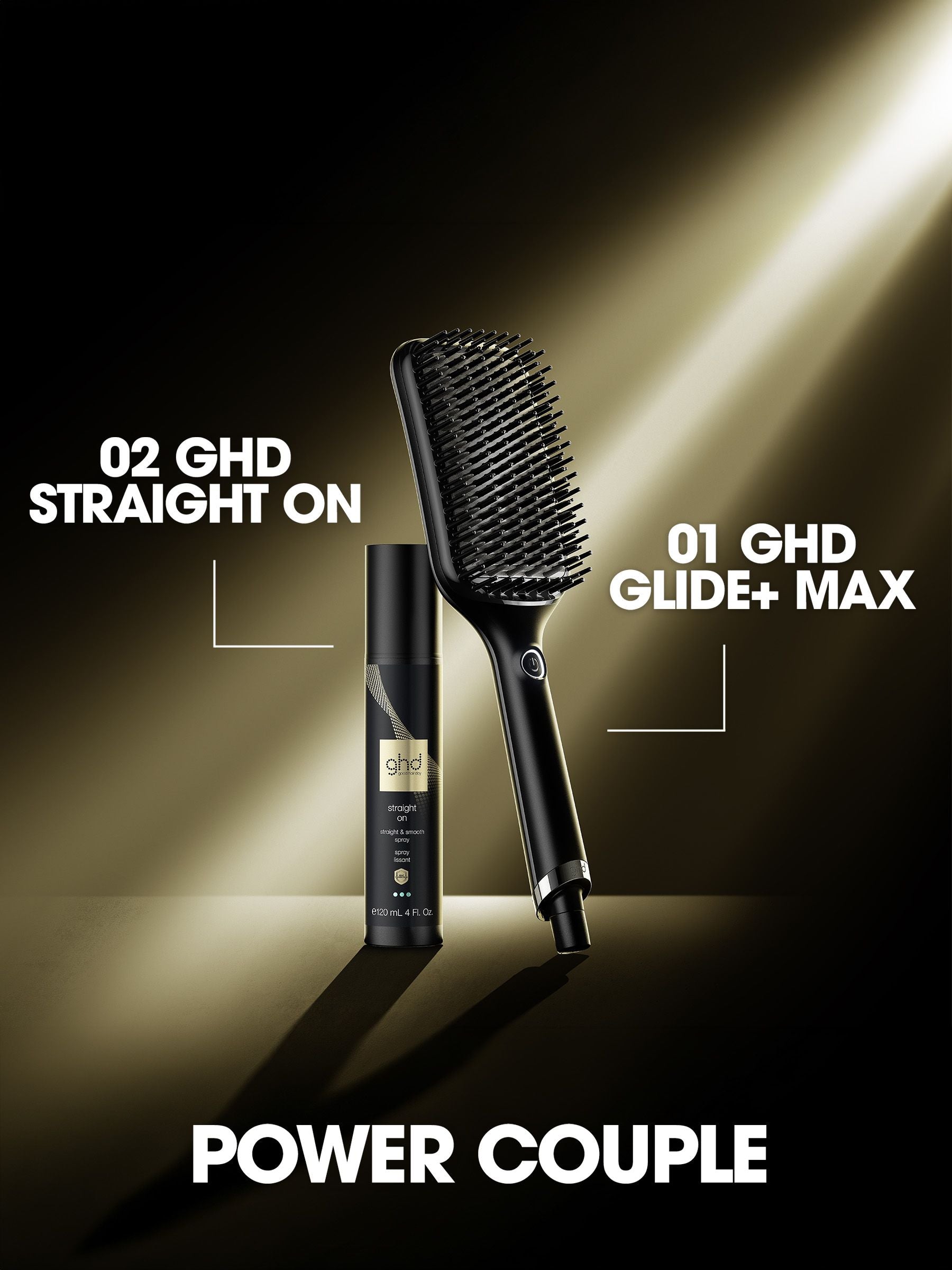 ghd Glide XL smoothing hot brush (British brand)