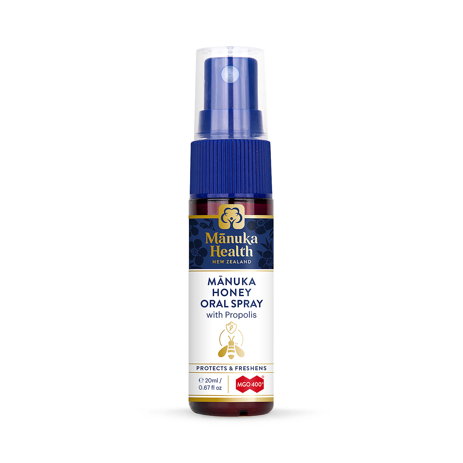 Manuka Health propolis MGO 400 oral spray 20ml, UK version