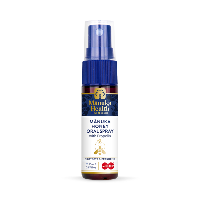 Manuka Health propolis MGO 400 oral spray 20ml, UK version