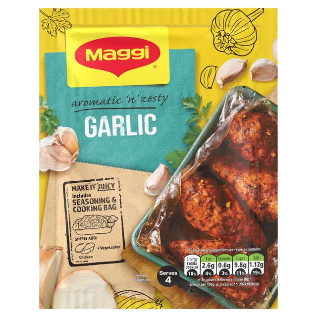 Maggi So Juicy Chicken Garlic   30g