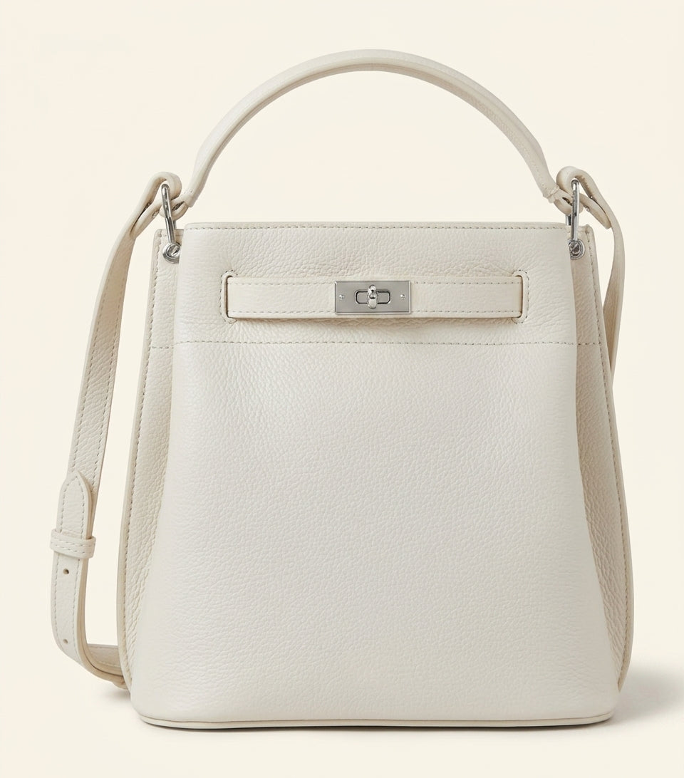 Mulberry Islington bucket bag leather - British product
