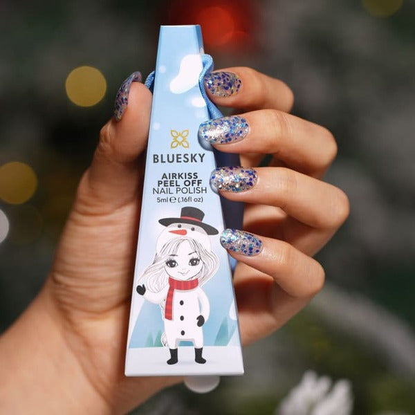 Bluesky Airkiss Bauble Nail Polish Snowman 5ml - British product