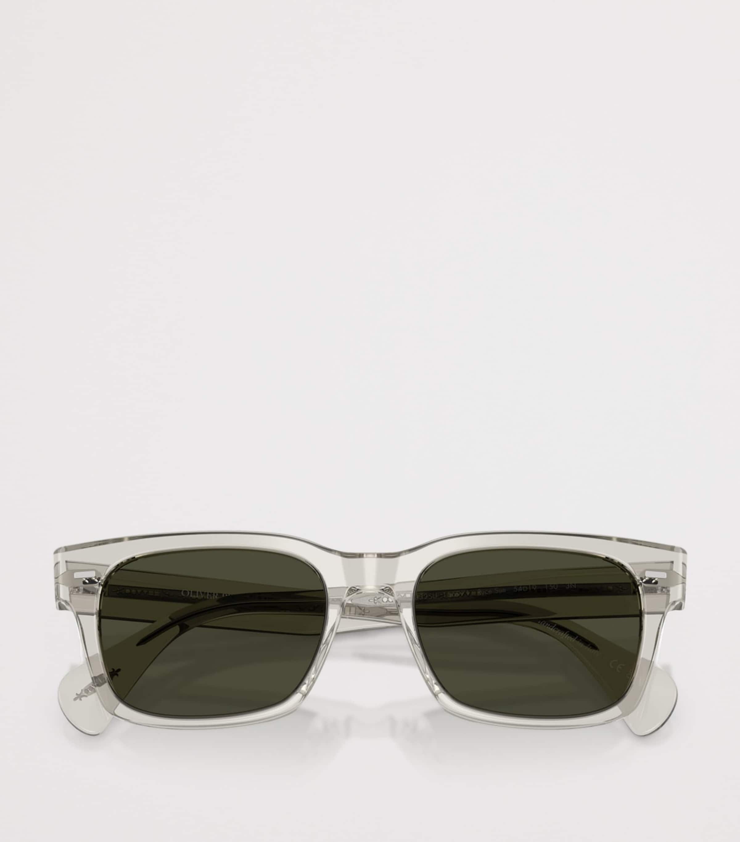 Oliver Peoples Ryce rechteckige Sonnenbrille, UK-Version