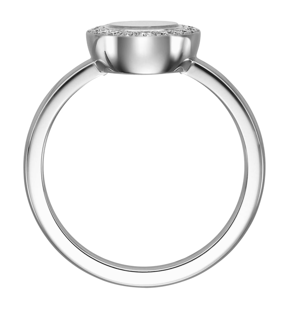 Chopard Happy Diamonds Icons ring white gold diamond, imported from the UK