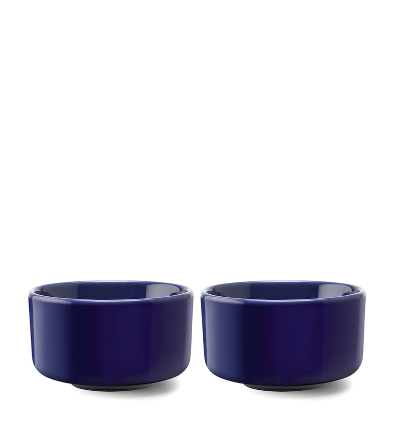 LSA International Collective porcelain bowls 8cm, UK version