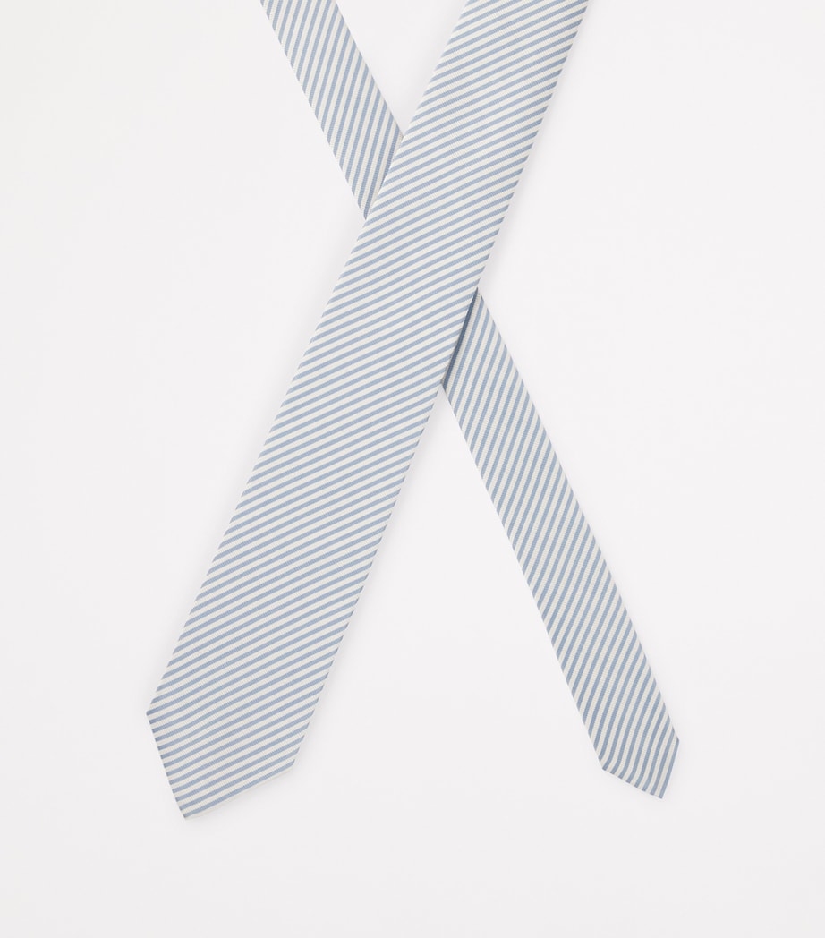 BOSS silk striped tie formal accessory (British brand)