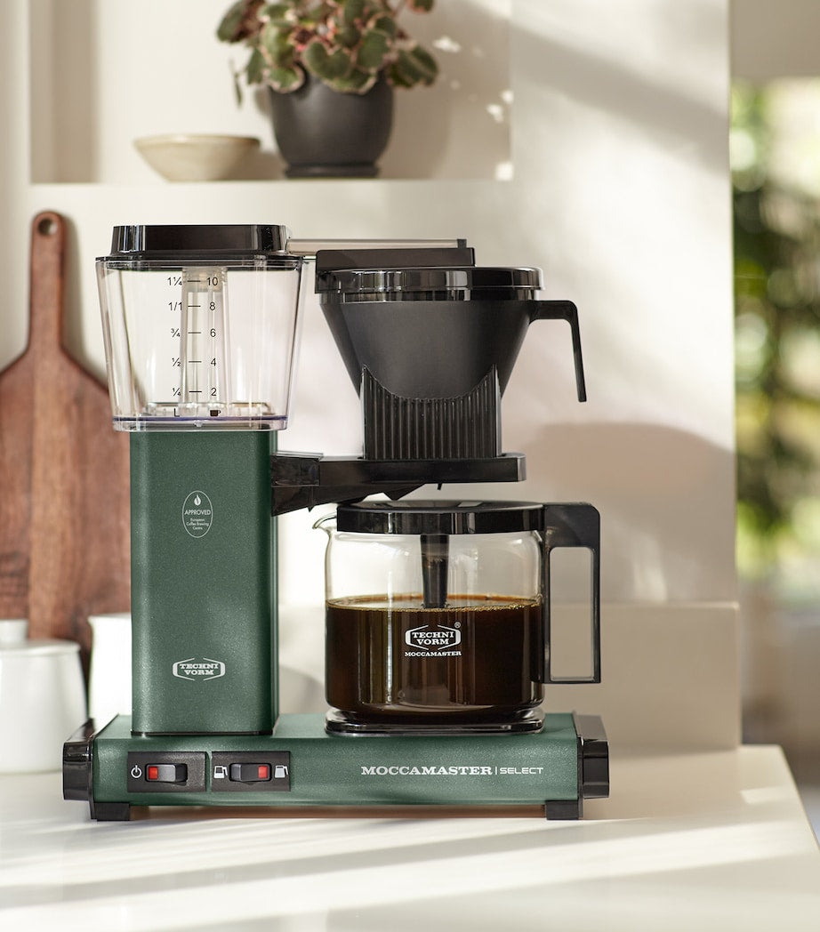 Moccamaster KBG Select filter coffee machine, imported from the UK
