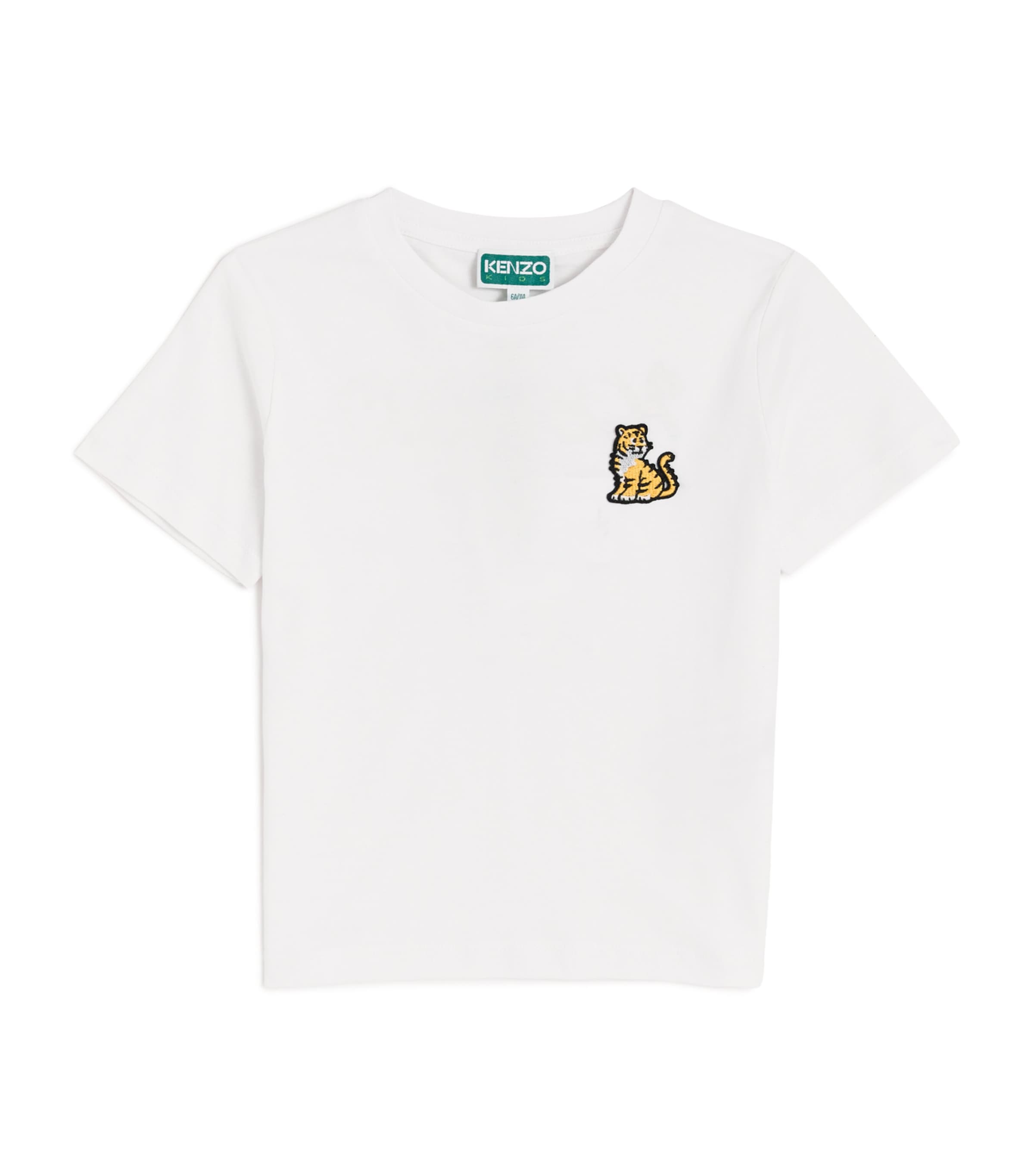 Kenzo Kids Tiger Graphic T-Shirt 9 Months-4 Years, UK version