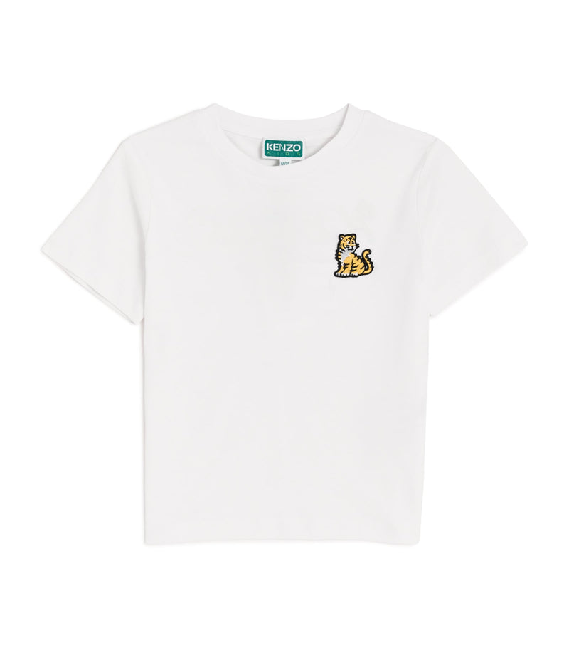 Kenzo Kids Tiger Graphic T-Shirt 9 Months-4 Years, UK version