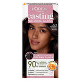 L’Oréal Paris Casting Natural Gloss Semi-Permanent Hair Dye, Ammonia Free, 2.23 Espresso Darkest Brown GOODS Boots   