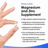 New Leaf Magnesium Supplements + Zinc 365 Tablets – Bones GOODS Superdrug   