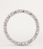Suzanne Kalan white gold diamond eternity ring - British product