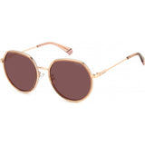 Polaroid PLD 4160 brown metal frame sunglasses - British product