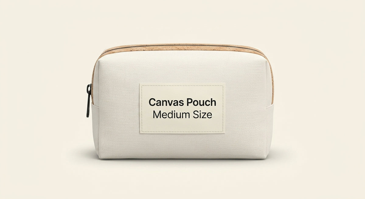 Givenchy logo pouch cotton linen, UK version