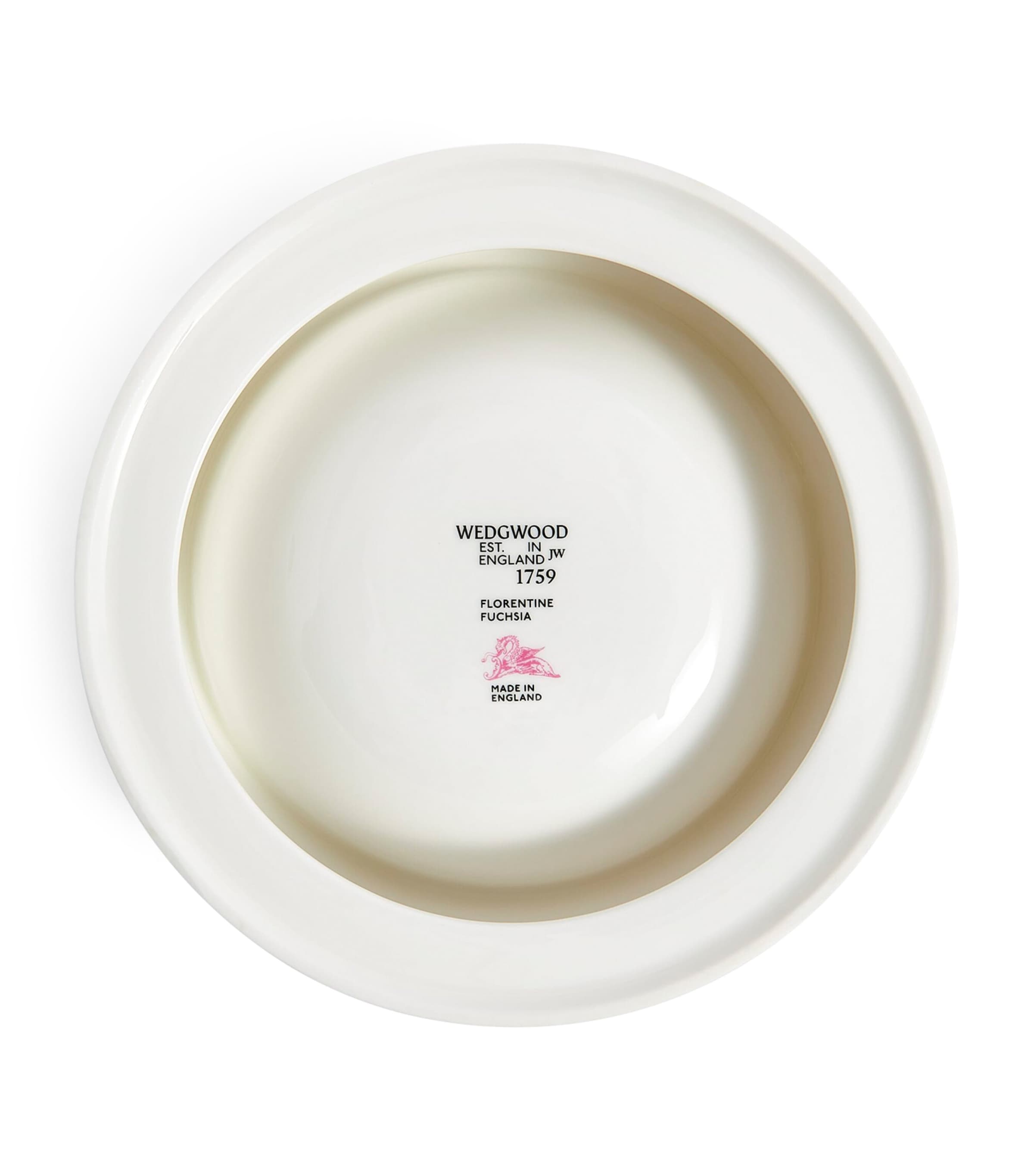 Wedgwood bone china Florentine pet bowl 17cm, imported from the UK