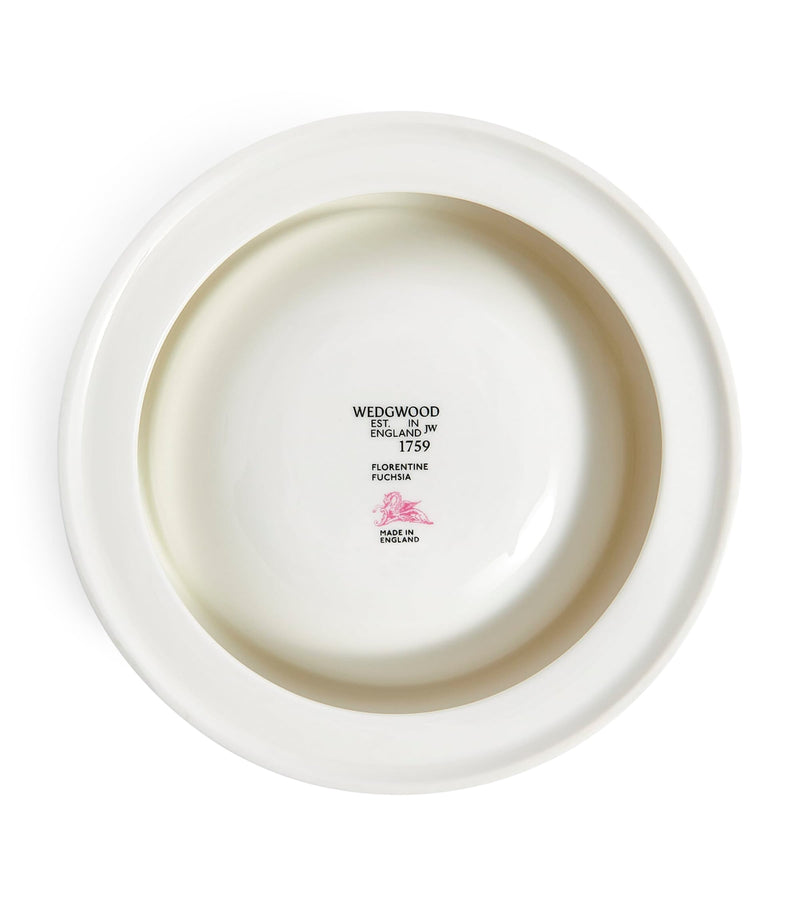 Wedgwood bone china Florentine pet bowl 17cm, imported from the UK