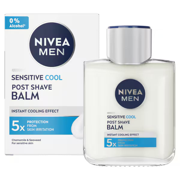 Nivea Men Sensitive Cooling Post Shave Balm 100ml, imported from the UK