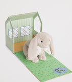 Harrods rabbit in a hutch soft toy, UK version