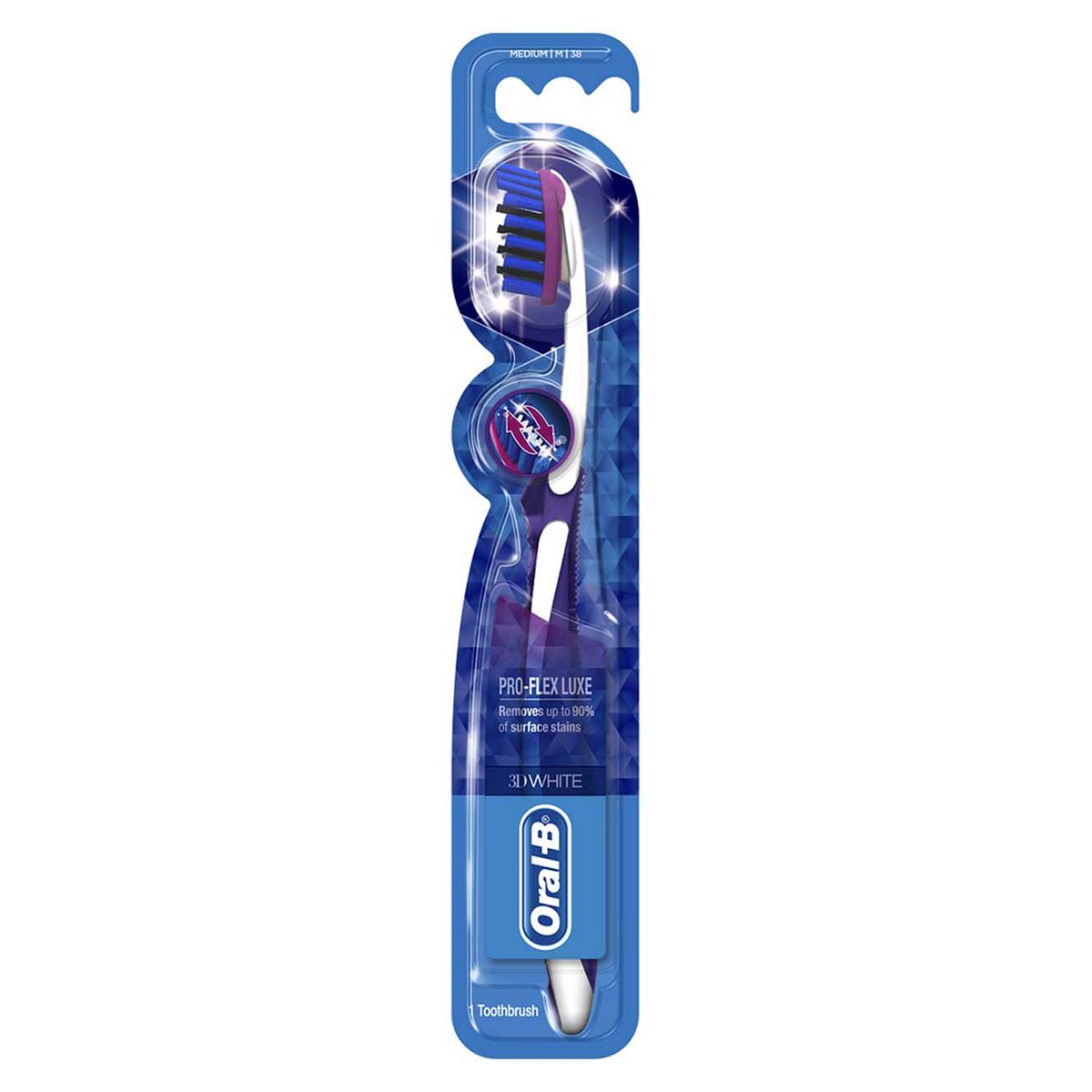 Oral-B Manual Toothbrush 3DWhite Luxe Pro Flex Medium GOODS Boots   