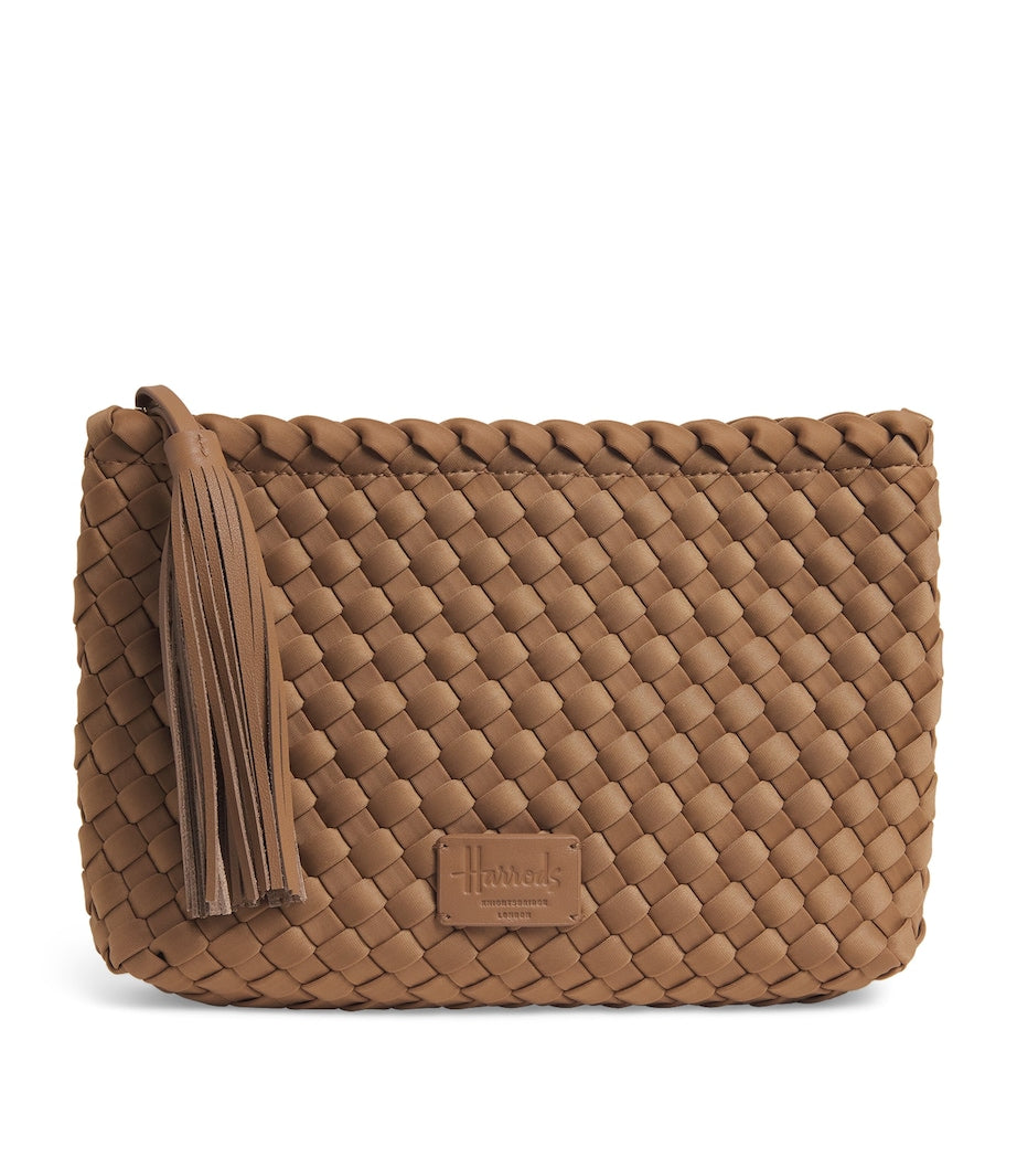 Harrods neoprene woven pouch zip, UK version
