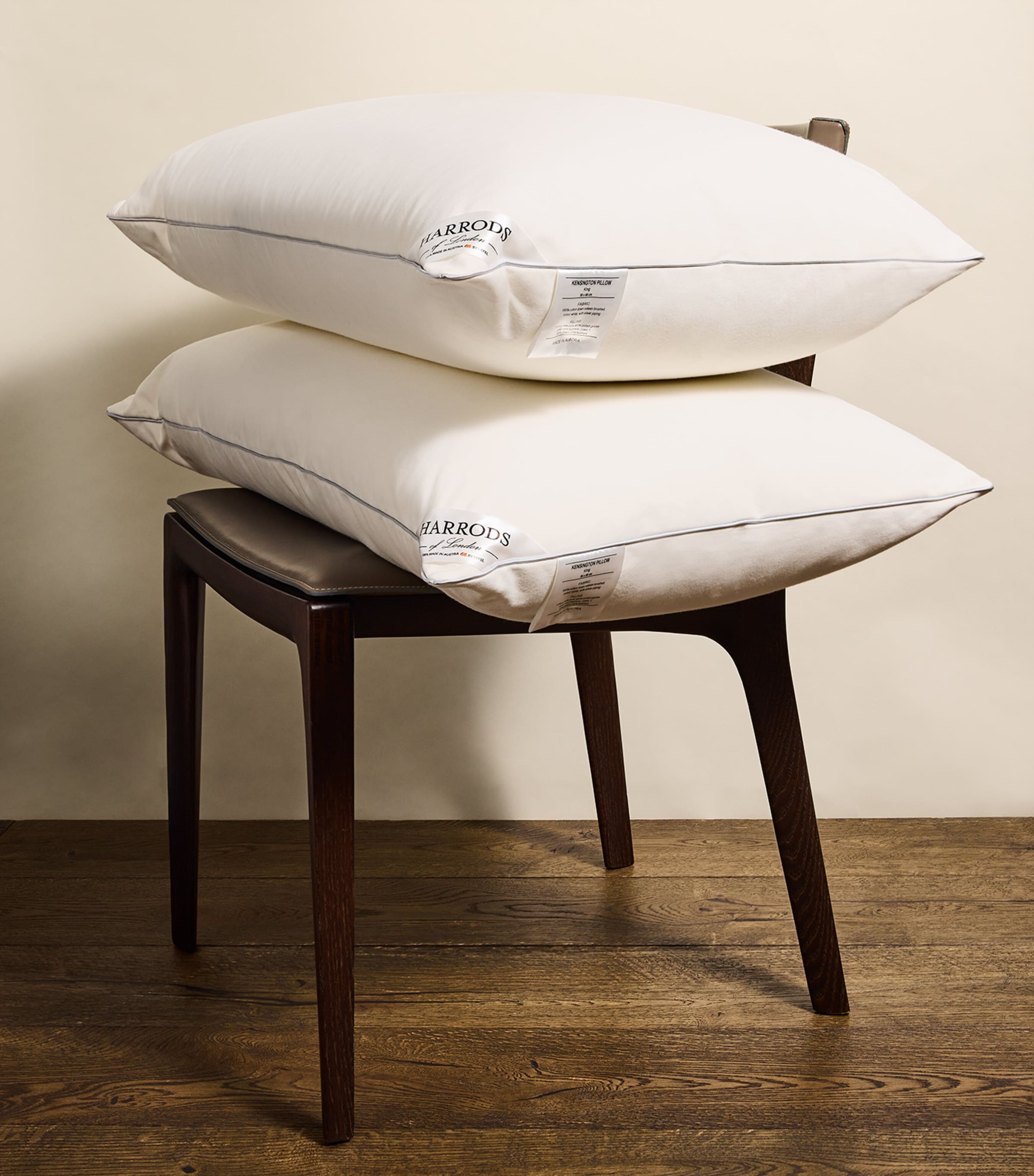 Harrods of London Kensington down-filled pillow 50cm x 90cm, UK version