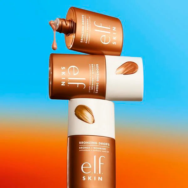 e.l.f. SKIN Bronzing Drops Rose Gold 30ml - British product