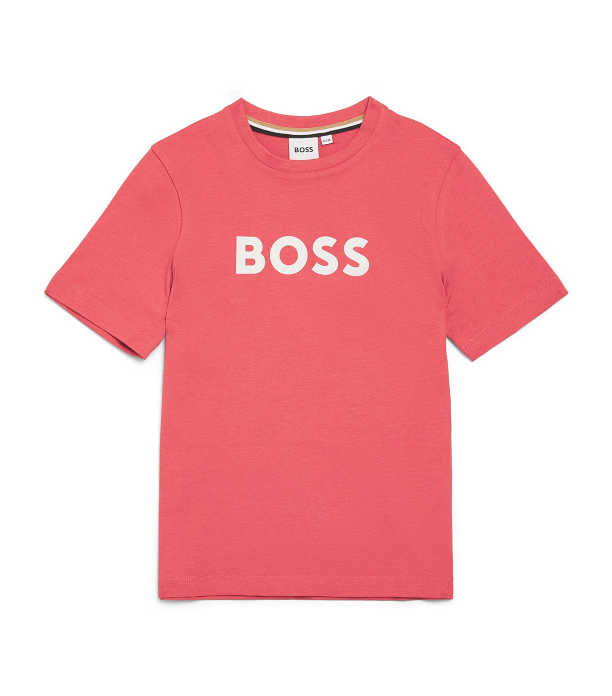 BOSS children's cotton logo T-shirt in sizes 4-16 years - British product